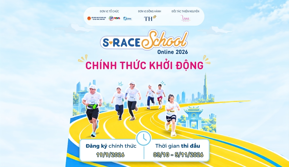 S-Race School Online 2026 trở lại với thử thách “Một vòng Việt Nam”